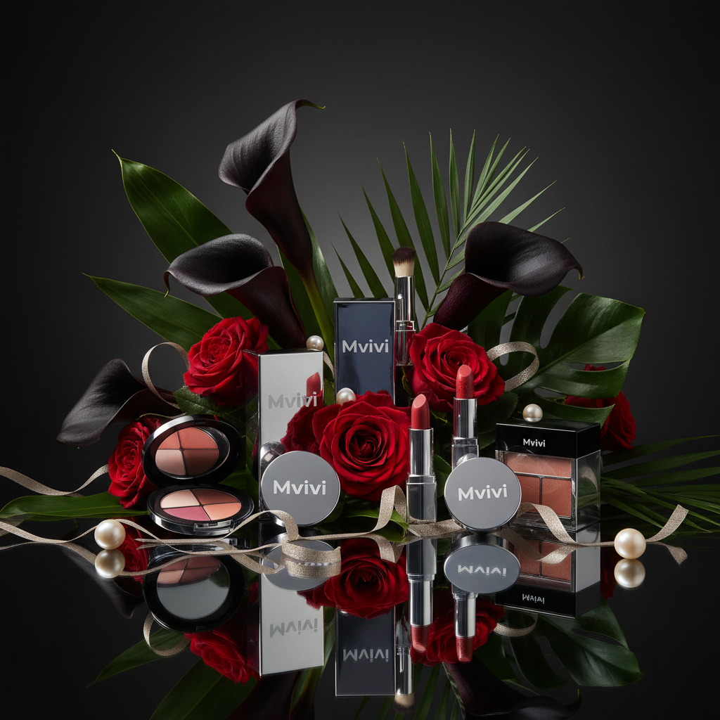 Dramatic black callas with platinum and pearls